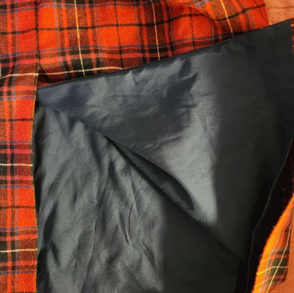 Boden Red Plaid Pencil Skirt - Picture 4 of 4